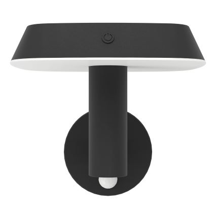 Eglo - Lámpara solar LED con sensor LED/8,5W/3,7V IP44