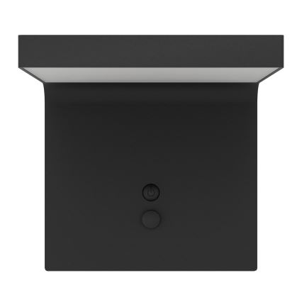 Eglo - Aplique LED solar con sensor LED/6,5W/3,7V IP44