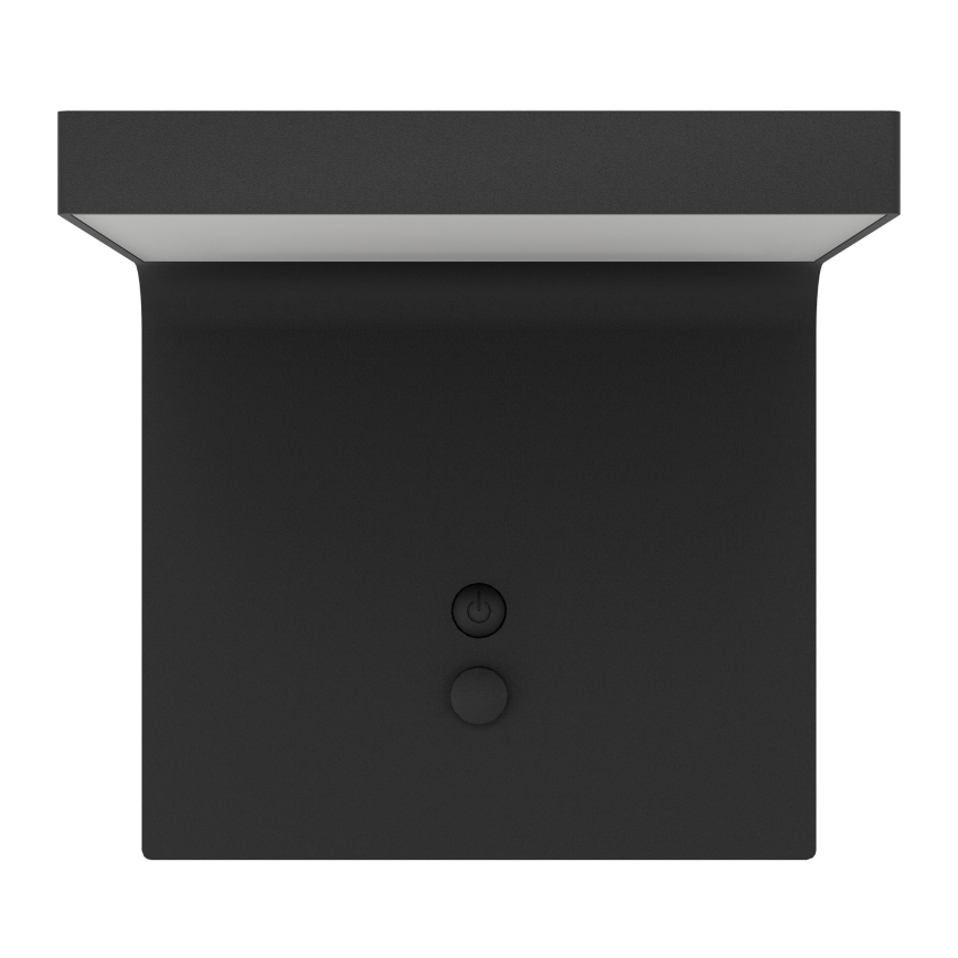 Eglo - Aplique LED solar con sensor LED/6,5W/3,7V IP44