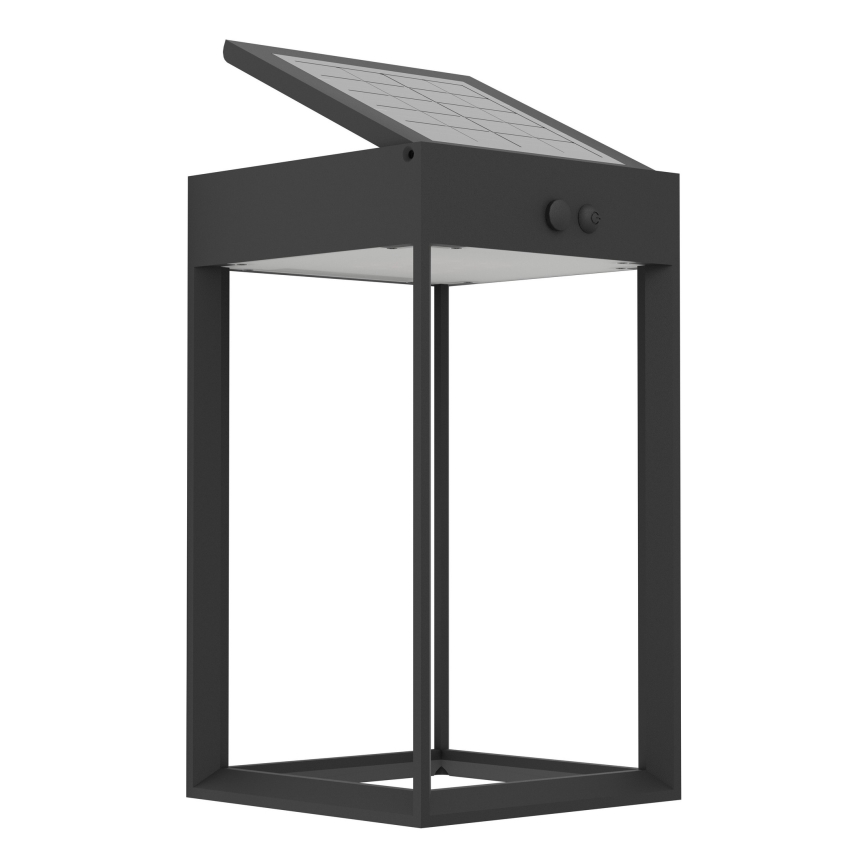 Eglo - Aplique LED solar con sensor LED/6,5W/3,7V IP44