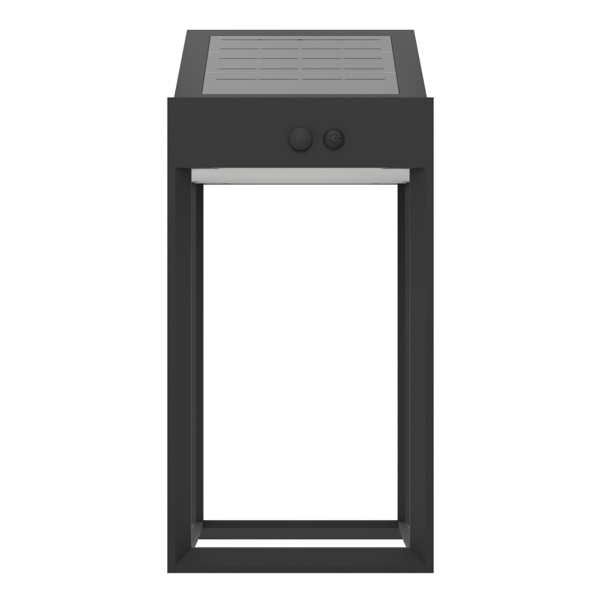 Eglo - Aplique LED solar con sensor LED/6,5W/3,7V IP44