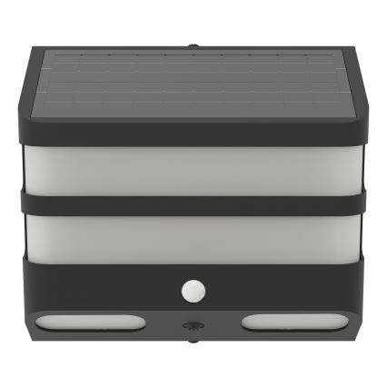 Eglo - Aplique LED solar con sensor LED/6,5W/3,7V IP44