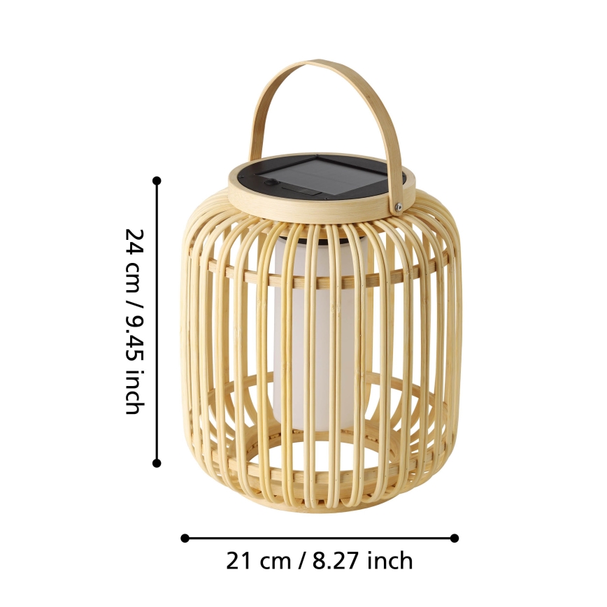 Eglo - LED Lámpara solar de mesa LED/3,3W/3,7V 1800mAh IP44