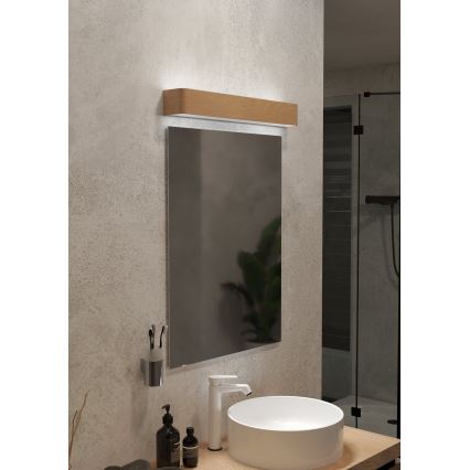 Eglo - Aplique LED de baño LED/26,5W/230V 3000K IP44 beige