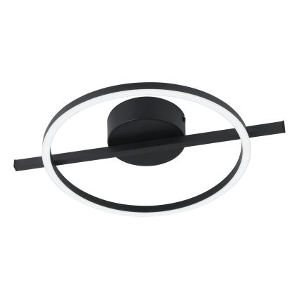 Eglo - Plafón LED RGBW regulable LED/17W/230V 2700-6500K negro + control remoto