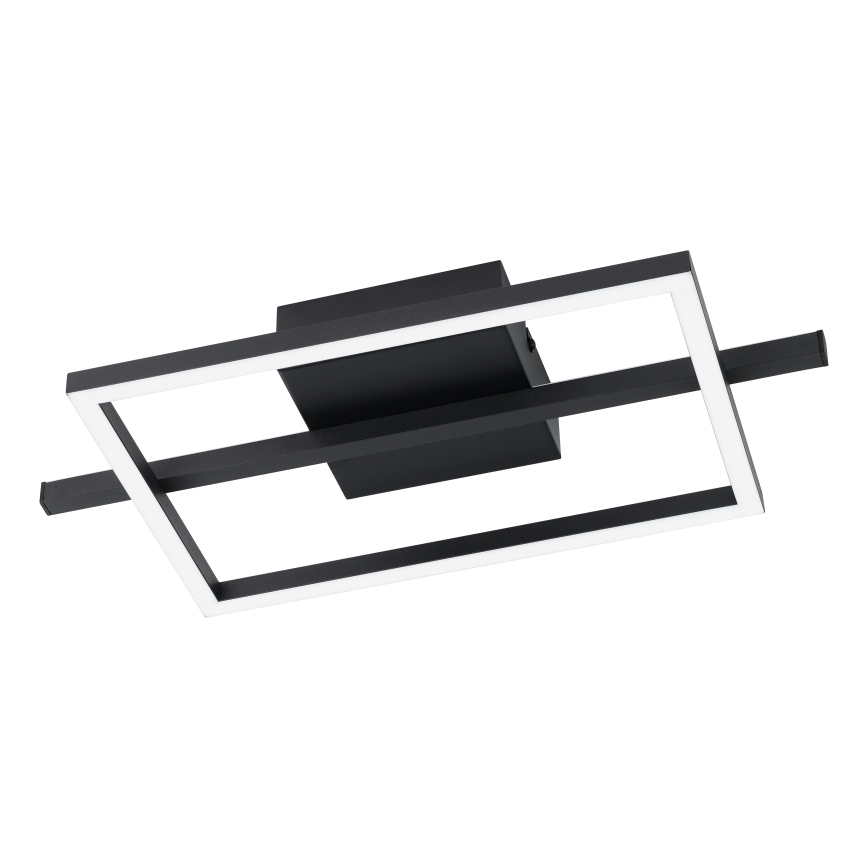 Eglo - Plafón LED RGBW regulable LED/17W/230V 2700-6500K negro + control remoto