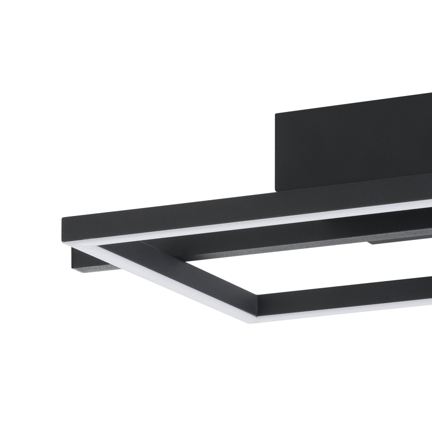Eglo - Plafón LED RGBW regulable LED/17W/230V 2700-6500K negro + control remoto