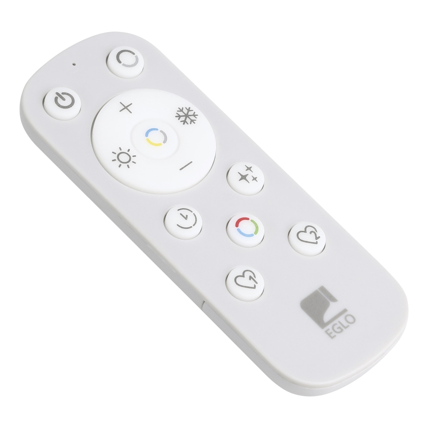 Eglo - Plafón LED RGBW regulable LED/17W/230V 2700-6500K blanco + control remoto