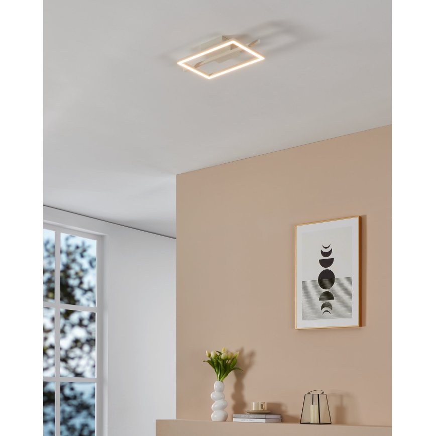 Eglo - Plafón LED RGBW regulable LED/17W/230V 2700-6500K blanco + control remoto