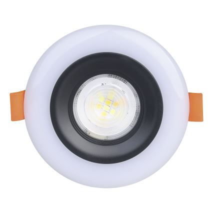 Eglo - SET 3x LED RGBW Lámpara empotrable regulable para el baño 3xLED/3,8W/230V 2700-6500K IP44 + control remoto