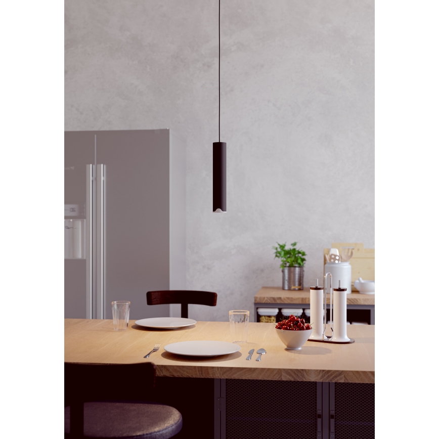 Eglo - LED RGBW Lámpara colgante regulable LED/3,7W/230V 2700-6500K negro