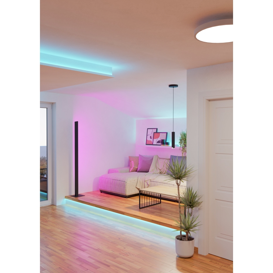 Eglo - LED RGBW Lámpara colgante regulable LED/3,7W/230V 2700-6500K negro