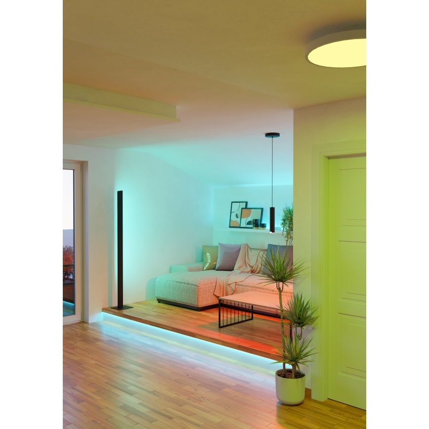 Eglo - LED RGBW Lámpara colgante regulable LED/3,7W/230V 2700-6500K negro