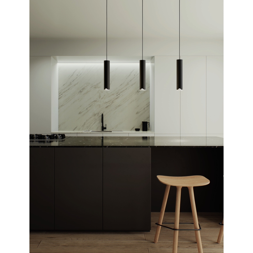 Eglo - LED RGBW Lámpara colgante regulable 3xLED/3,7W/230V 2700-6500K negro