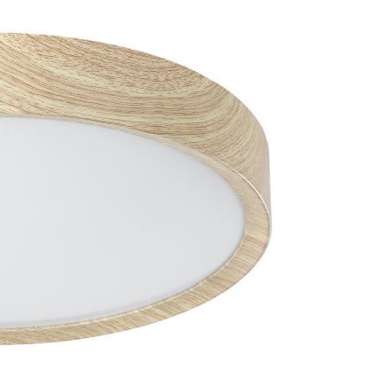 Eglo - Plafón LED de baño LED/14,6W/230V IP44 beige