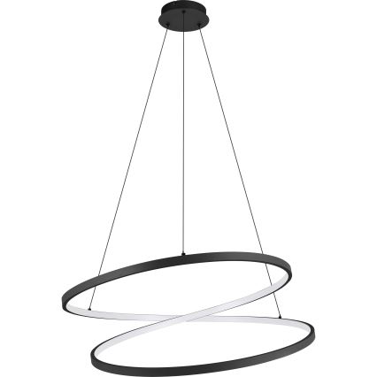 Eglo - Lámpara LED colgante LED/42W/230V 3000K negro
