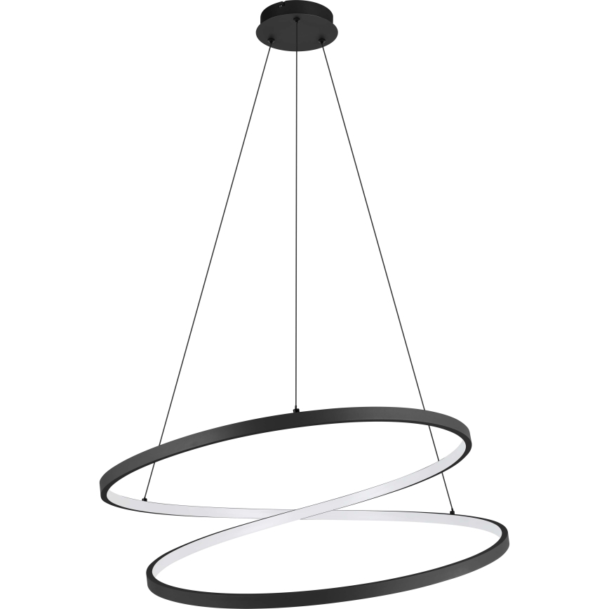 Eglo - Lámpara LED colgante LED/42W/230V 3000K negro