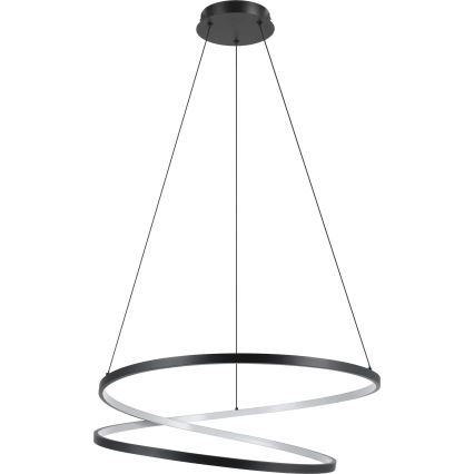 Eglo - Lámpara LED colgante LED/42W/230V 3000K negro