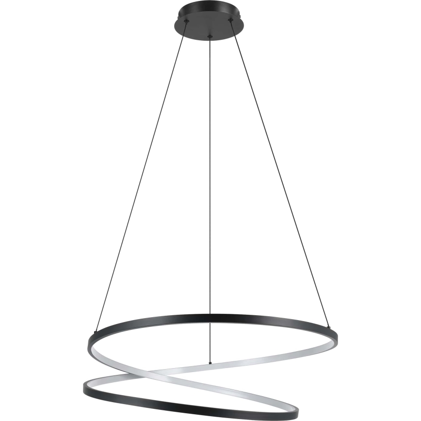 Eglo - Lámpara LED colgante LED/42W/230V 3000K negro