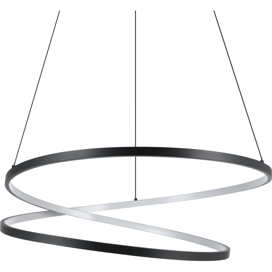 Eglo - Lámpara LED colgante LED/42W/230V 3000K negro
