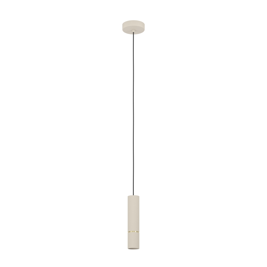 Eglo - Lámpara LED colgante 1xGU10/5W/230V 3000K beige