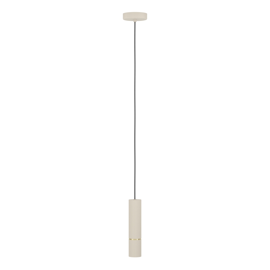 Eglo - Lámpara LED colgante 1xGU10/5W/230V 3000K beige