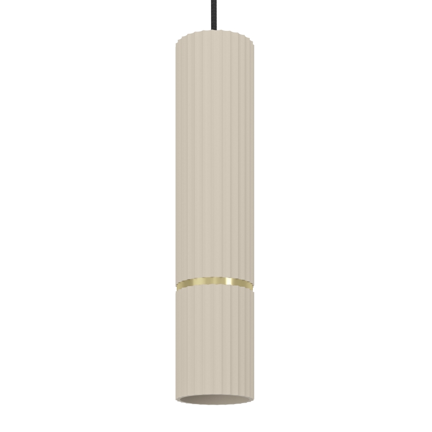 Eglo - Lámpara LED colgante 1xGU10/5W/230V 3000K beige