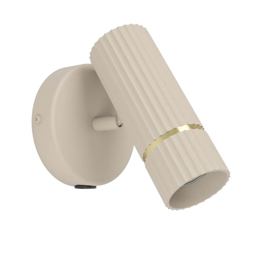 Eglo - Aplique LED 1xGU10/5W/230V 3000K beige