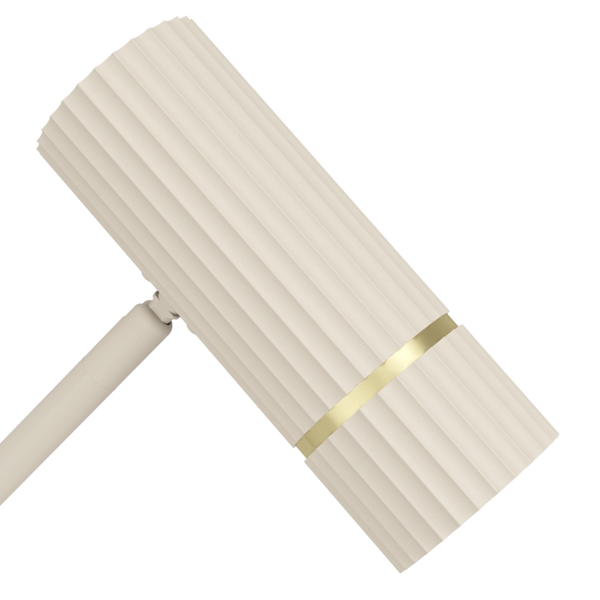 Eglo - Lámpara de mesa LED 1xGU10/5W/230V 3000K beige