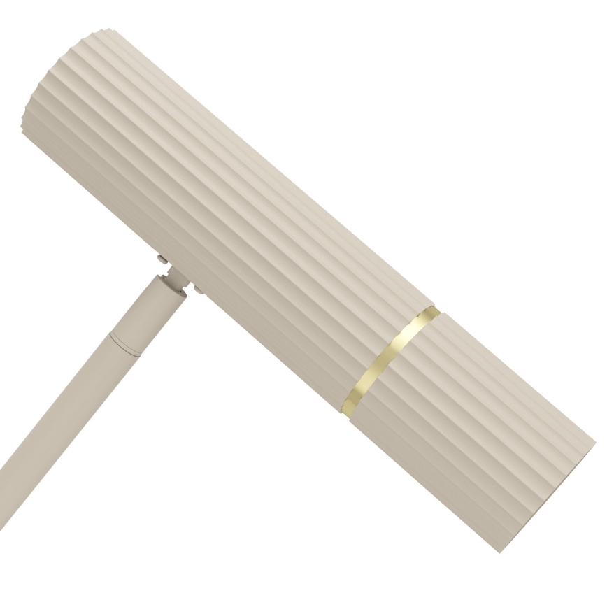 Eglo - Lámpara LED de pie 1xGU10/5W/230V 3000K beige