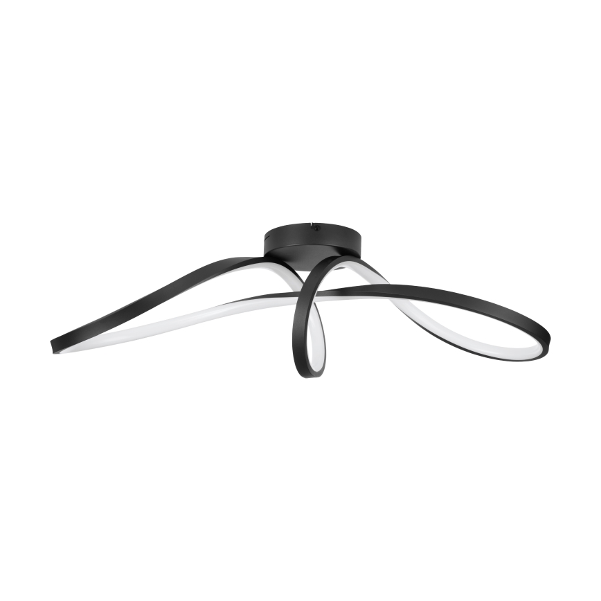 Eglo - Plafón LED RGBW regulable LED/22W/230V 2700-6500K negro