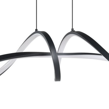 Eglo - LED RGBW Lámpara colgante regulable LED/22W/230V 2700-6500K negro