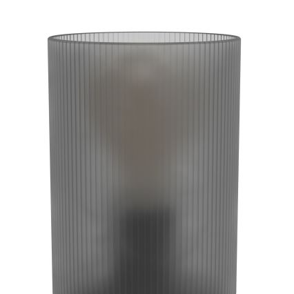 Eglo - Lámpara de mesa 1xE27/40W/230V gris