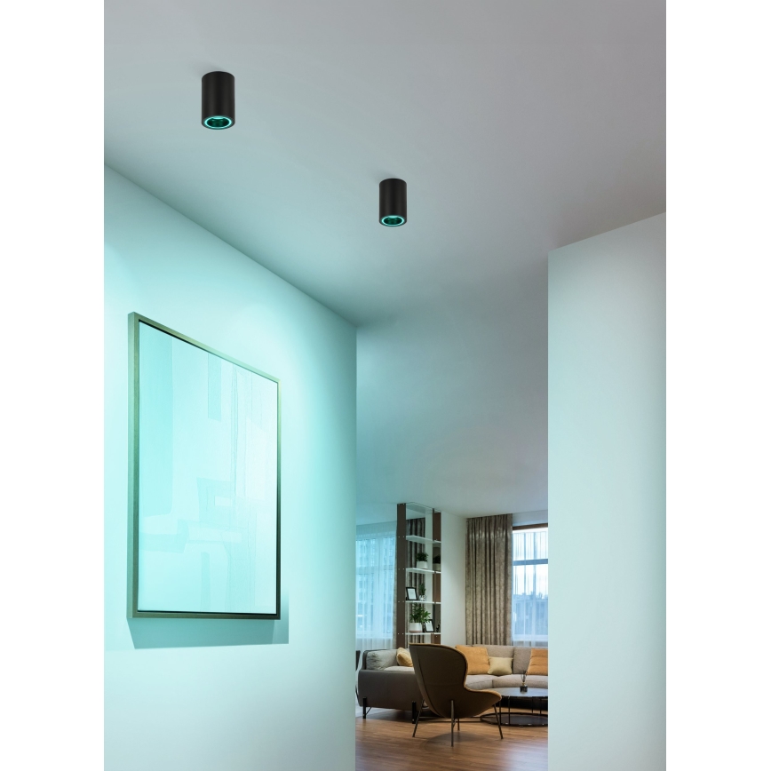 Eglo - LED RGBW Foco regulable LED/4,9W/230V 2700-6500K negro