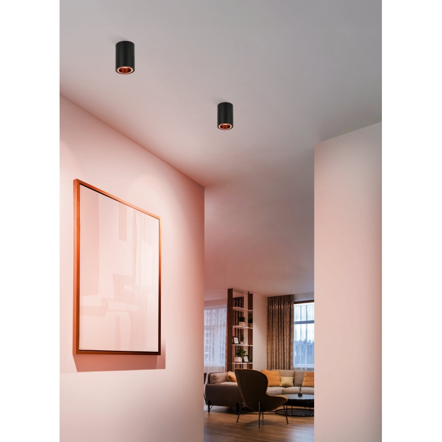 Eglo - LED RGBW Foco regulable LED/4,9W/230V 2700-6500K negro
