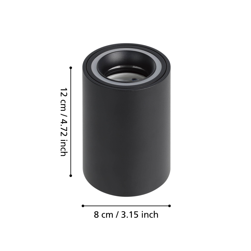 Eglo - LED RGBW Foco regulable LED/4,9W/230V 2700-6500K negro