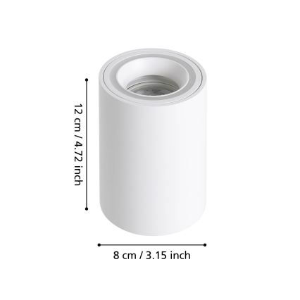 Eglo - LED RGBW Foco regulable LED/4,9W/230V 2700-6500K blanco