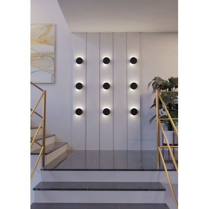 Eglo - Aplique LED LED/4W/230V 3000K negro