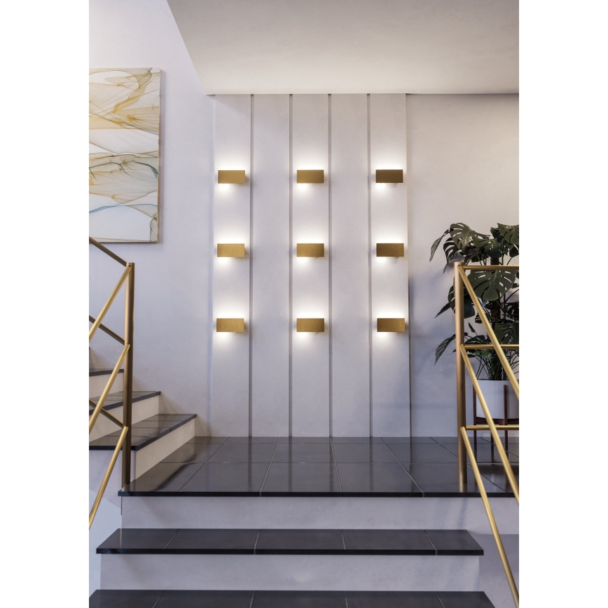 Eglo - Aplique LED LED/6W/230V 3000K dorado