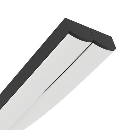 Eglo - Lámpara LED colgante LED/20W/230V 4000K negro