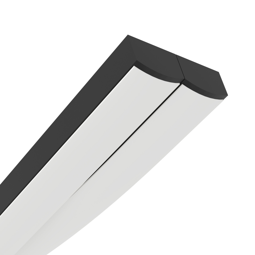 Eglo - Lámpara LED colgante LED/20W/230V 4000K negro