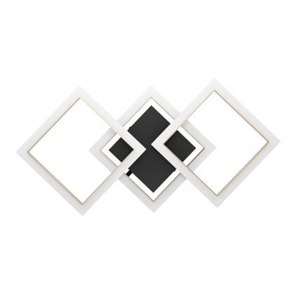 Eglo - Plafón LED regulable LED/20W/230V 4000K negro/dorado