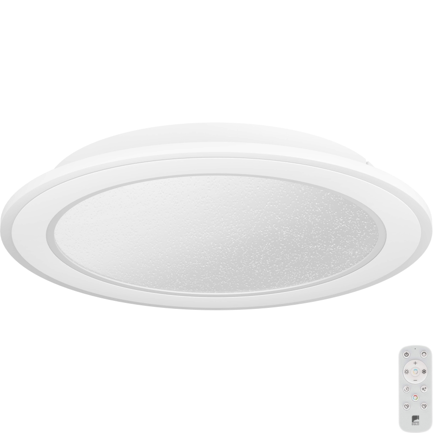 Eglo - Plafón LED regulable LED/20W/230V 2700-6500K blanco + control remoto