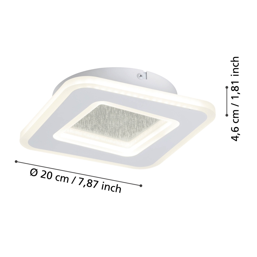 Eglo - Aplique LED LED/12W/230V 4000K blanco