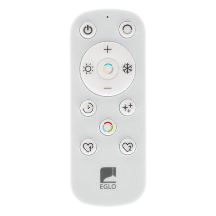 Eglo - Plafón LED regulable LED/20W/230V 2700-6500K blanco + control remoto
