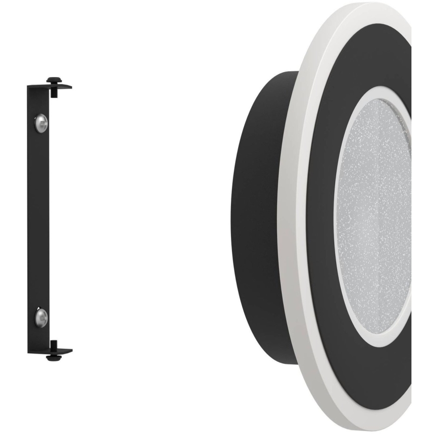 Eglo - Aplique LED LED/12W/230V 4000K negro
