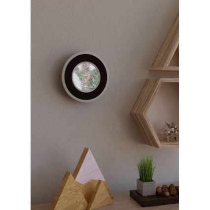 Eglo - Aplique LED LED/12W/230V 4000K negro
