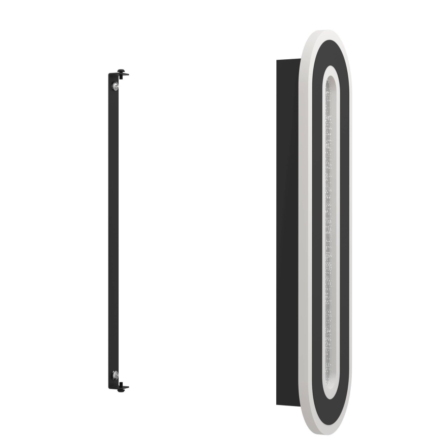 Eglo - Aplique LED LED/12W/230V 4000K negro