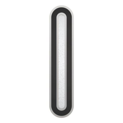 Eglo - Plafón LED regulable LED/20W/230V 2700-6500K negro + control remoto