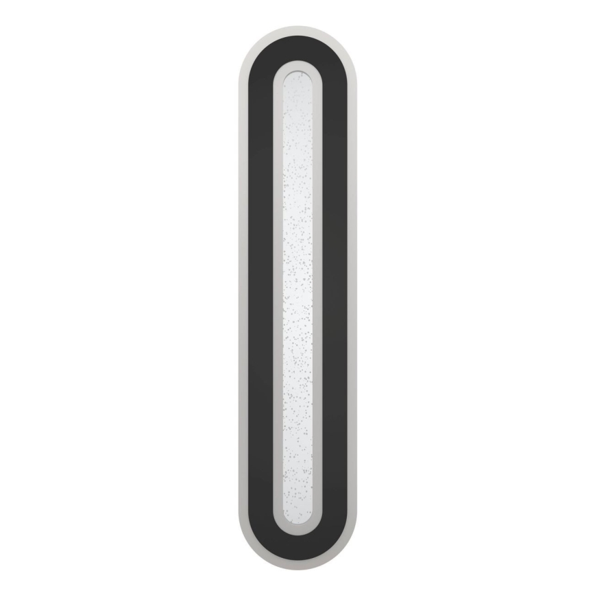 Eglo - Plafón LED regulable LED/20W/230V 2700-6500K negro + control remoto